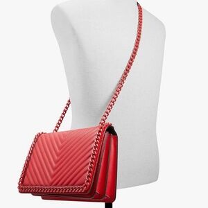 ALDO Greenwald Crossbody Bag Womens Red Brand New
